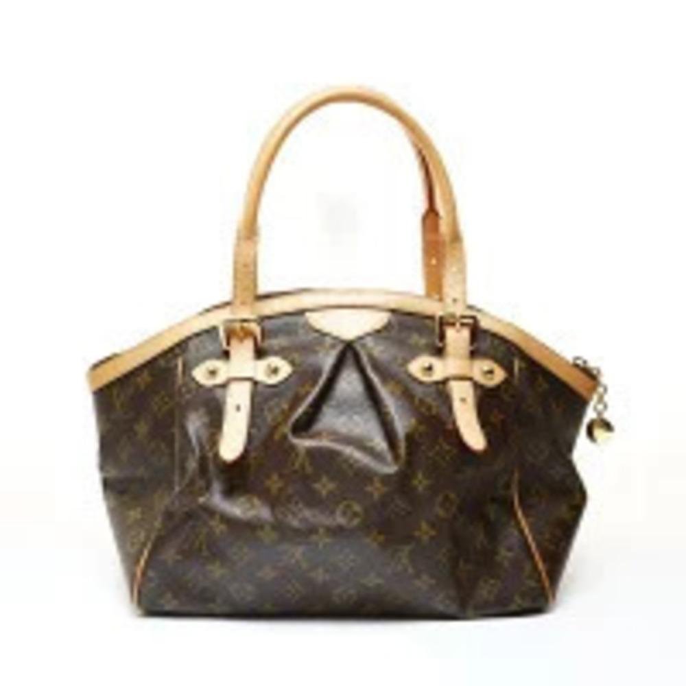 Louis Vuitton Monogram Tivoli Tote Bag Brown